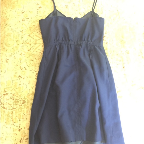 J. Crew Mini Dress Navy Blue - Picture 2 of 4